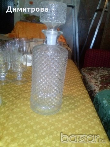 Шишета за ракия тип кристал /гарафи/