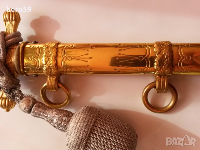 Немски морски кортик 2 св. война-отлично състояние/кинжал сабя нож/, снимка 7 - Антикварни и старинни предмети - 24055166