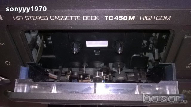 Ретро колекция telefunken tc450m high com-deck-germany-внос швеицария, снимка 14 - Ресийвъри, усилватели, смесителни пултове - 17948425