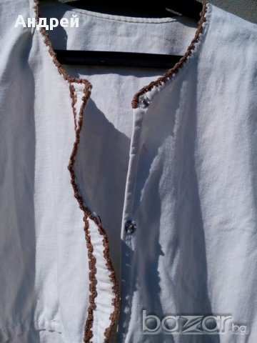 Старинна риза за литак,носия, снимка 4 - Антикварни и старинни предмети - 17860158