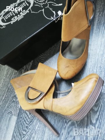 Нови дамски елегантни официални обувки с катарама, боти  - 38 номер , снимка 3 - Дамски елегантни обувки - 25063694