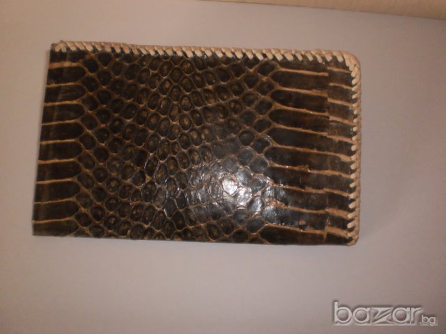 Дамски портфейл от естествена кожа на питон, нов , снимка 4 - Портфейли, портмонета - 7066006