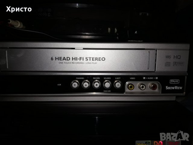 PHILIPS DVD&VCR combo, снимка 3 - Камери - 23688808