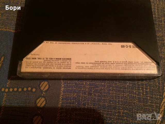 Аудиокасета Scotch  USA S-C-60, снимка 2 - Други - 25114977