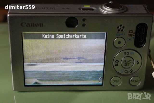 Фотоапарат Canon със дефект, снимка 4 - Фотоапарати - 21856931