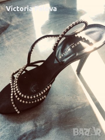 Луксозни сандали KAREN MILLEN , снимка 6 - Дамски обувки на ток - 24939380