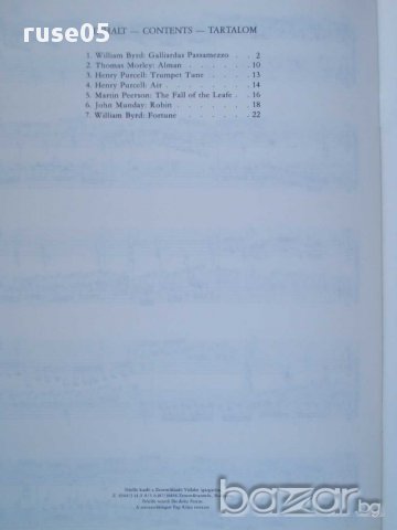 Книга "RÉGI ANGOL MUZSIKA KÉT GITÁRRA-MOSÓCZI Miklós"-28стр., снимка 6 - Специализирана литература - 15934875