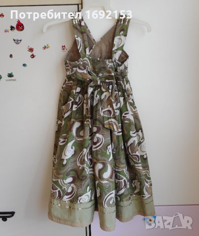 Детска рокля 116 см, снимка 7 - Детски рокли и поли - 26019623