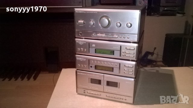 palladium prestige-amplifier+cd+deck+tuner-внос швеицария, снимка 2 - Ресийвъри, усилватели, смесителни пултове - 23509635