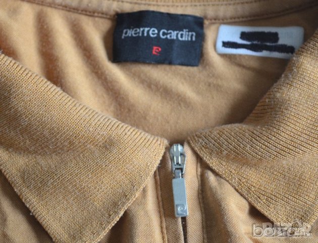 Pierre Cardin 4XL 5XL мъжка тениска светло кафява, снимка 2 - Тениски - 23436067