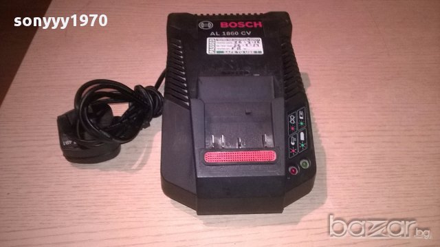 Bosch al 1860cv 10.8-18v/dc 6amp for li-ion battery-внос швеицария, снимка 3 - Други инструменти - 17384332