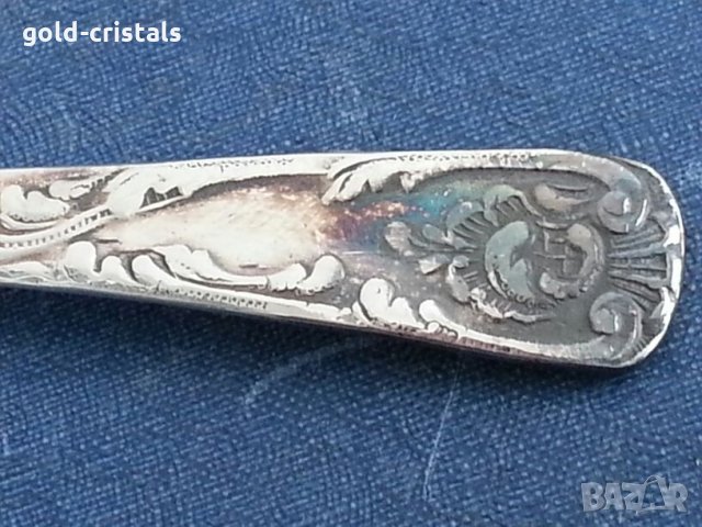  руски лъжички посребрени мнц, снимка 7 - Антикварни и старинни предмети - 23580894