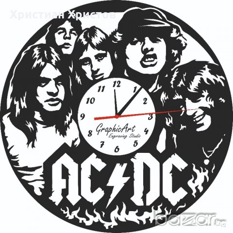 Уникален подарък!!! Часовник от грамофонна плоча или плексиглас, снимка 14 - Други - 15147282