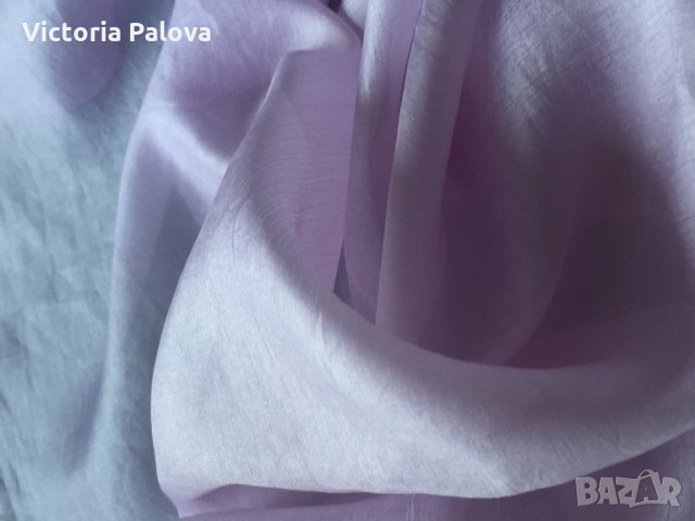 Шал коприна 50/50см, снимка 2 - Шапки - 24690864