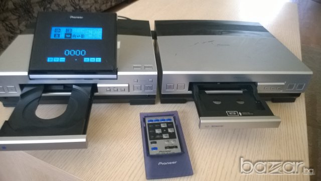 pioneer xc-l5 stereo cd receiver -rds+ct-l5stereo cassette deck-made in uk, снимка 4 - Ресийвъри, усилватели, смесителни пултове - 7741127