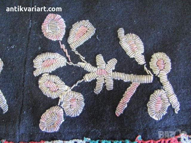 19 век Дамска Носия фолк арт златна сърма, снимка 7 - Други ценни предмети - 24603452