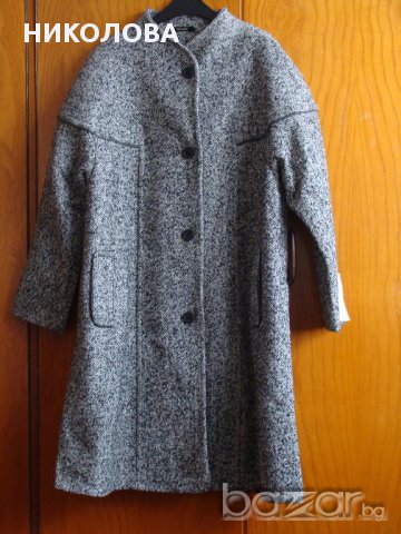 ново дамско палто с БОНУС черна чанта, снимка 1 - Палта, манта - 11210527