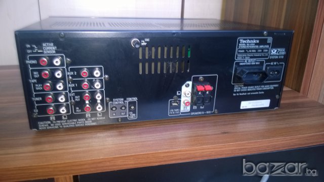 technics su-x102-stereo amplifier-230watt-japan-new class A-внос швеицария, снимка 16 - Ресийвъри, усилватели, смесителни пултове - 8071106