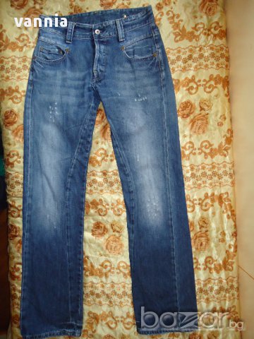 G-star Raw- с протрити ефекти 32 размер, снимка 11 - Дънки - 13989599