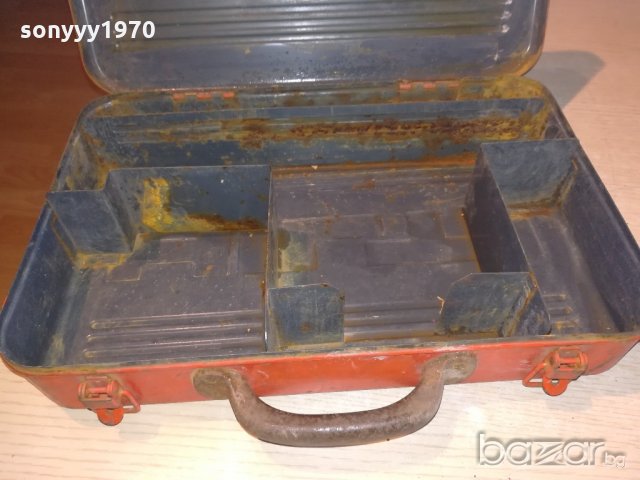 hilti-метален куфар за инструменти-38х25х8см-внос швеицария, снимка 18 - Други инструменти - 20556499