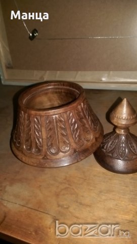 Махагонова купа, снимка 2 - Декорация за дома - 19949554