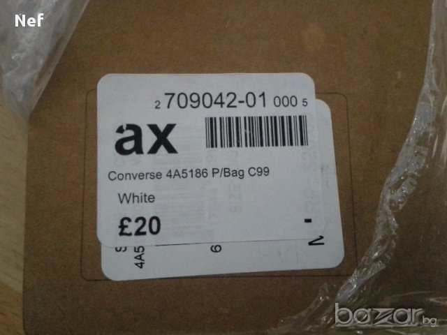  Мешка Converse Gym Sack с джоб с цип , снимка 2 - Чанти - 12982622