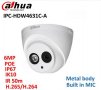 Super Ultra HD 3072x2048 Dahua IPC-HDW4631C-A 6 Мегапиксела H265 H264 IR-Cut POE IP Камера +Микрофон, снимка 1