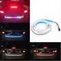 Многоцветна RGB Стоп LED светеща сигнална лента за багажник на кола , снимка 2