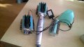 Ел четка за коса с зарядно и акумулатор с 3 приставки-от швеицария, снимка 10