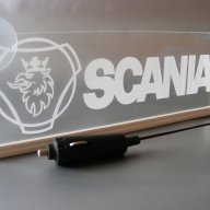 Светеща LED Гравирана Табела Scania/скания 12 или 24 волта., снимка 3 - Аксесоари и консумативи - 12096458