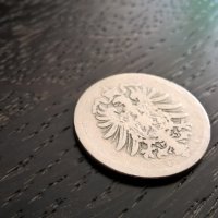 Райх монета - Германия - 10 пфенига | 1874г.; серия A, снимка 3 - Нумизматика и бонистика - 25895673