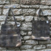 дамска чанта естествена кожа тип торба, снимка 11 - Чанти - 19428544