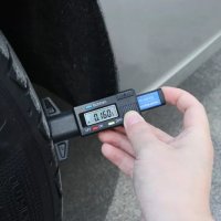 Дигитален дълбокомер за измерване грайфера на автомобилни гуми, снимка 3 - Аксесоари и консумативи - 25931743