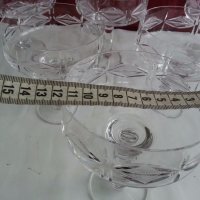 кристални чаши, снимка 6 - Антикварни и старинни предмети - 20064449