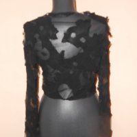 Дантелена блуза  AMARINE S размер, снимка 8 - Корсети, бюстиета, топове - 21689531