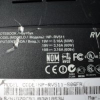 Samsung NP-RV511, снимка 4 - Части за лаптопи - 26157814