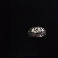 "Esprit" сребърен уникален ажурен  пръстен, снимка 4 - Пръстени - 23340097