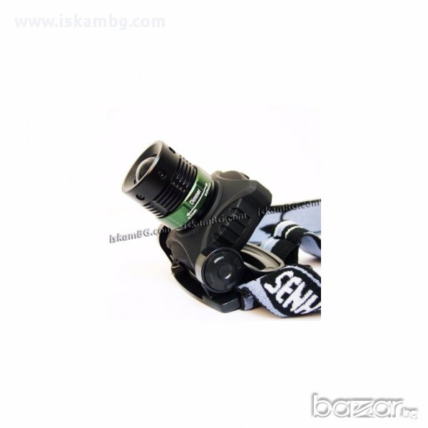 Акумулаторен LED фенер челник 500lm, снимка 1