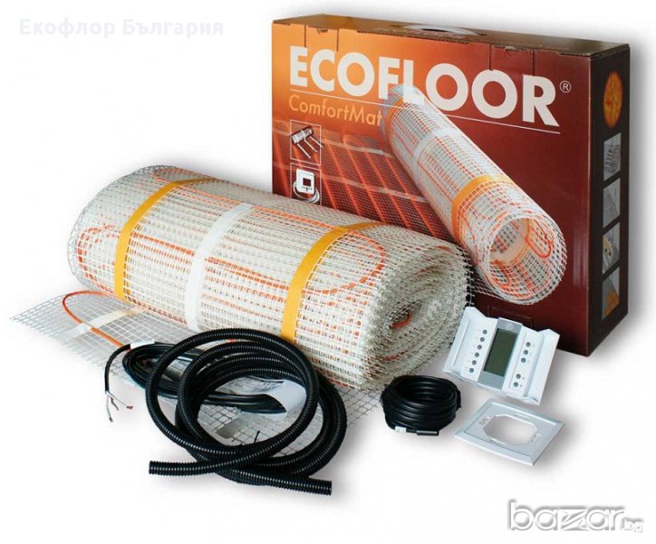 Нагревателни кабели и мрежи за подово отопление ECOFLOOR, снимка 1