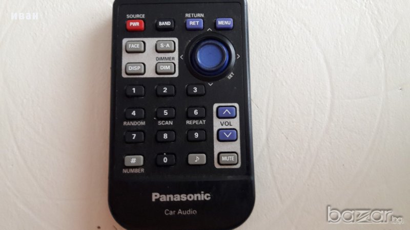 Panasonic - авто радио - дистанционно управление, снимка 1
