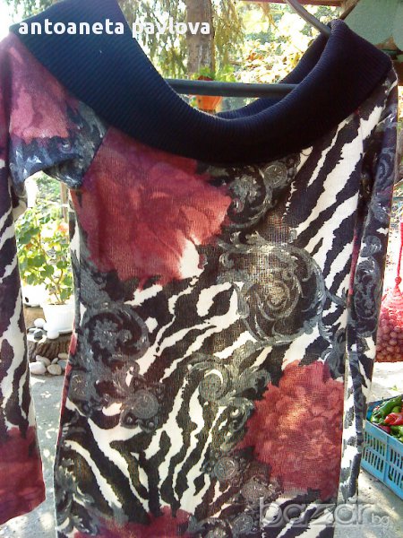 плетена рокля на цветя , снимка 1