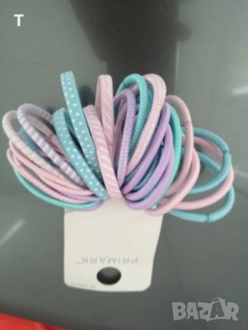 Комплект ластик/ластици за коса момичета 30 броя, снимка 2 - Аксесоари за коса - 23359260