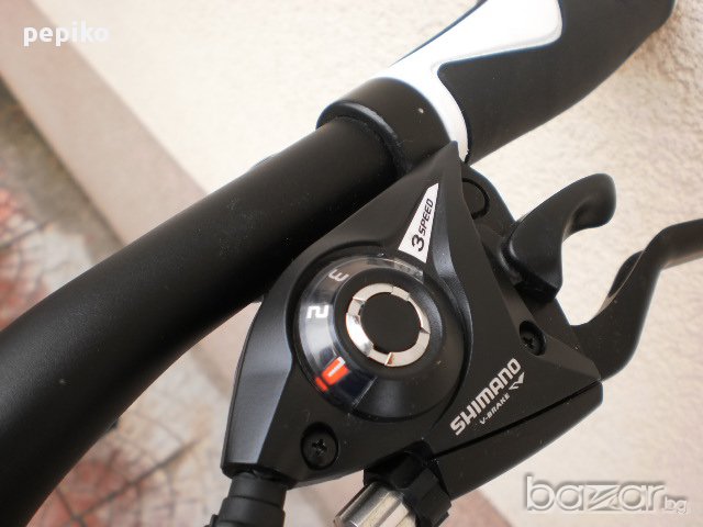 Продавам колела внос от Германия спортен велосипед tretwerk модел 2014г 26 цола бял, вибрейк, снимка 10 - Велосипеди - 8757820