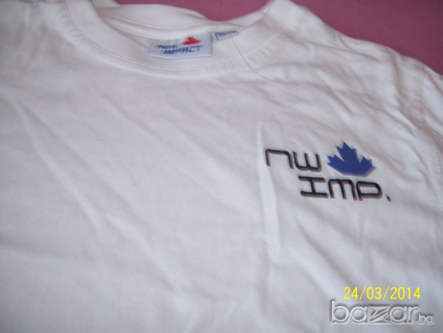 нови бели вносни тениски на New Impact-110-116 размер, снимка 4 - Детски тениски и потници - 7058866