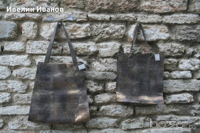 дамска чанта естествена кожа тип торба, снимка 11 - Чанти - 19428544