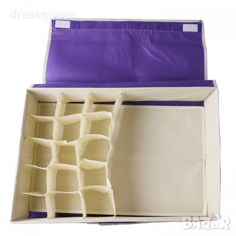 1920 Текстилен органайзер за бельо и чорапи с 16 отделения, снимка 4 - Други - 23497187