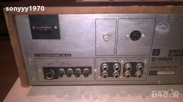 yamaha cr-440 stereo receiver-made in japan-280watts-swiss, снимка 17 - Ресийвъри, усилватели, смесителни пултове - 24397045