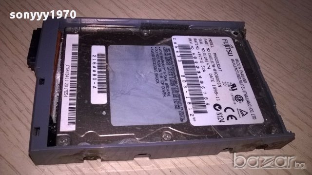 Fujitsu hard drive-за лаптоп-внос швеицария, снимка 4 - Ресийвъри, усилватели, смесителни пултове - 14708028
