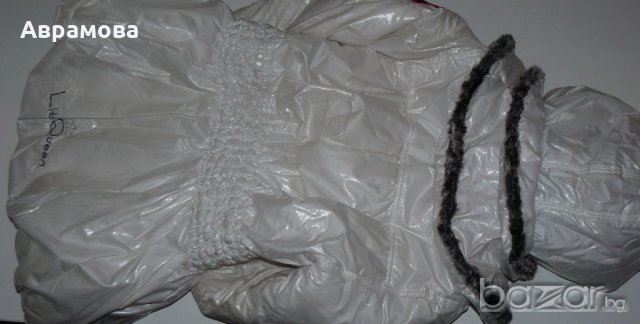 Топло Little Queen бяло яке – 116 ръст, снимка 10 - Детски якета и елеци - 19825160