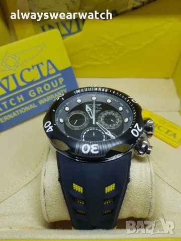 Invicta Venom - Yellow | Инвикта Веном - жълта каишка / чисто нов часовник / 100% оригинален, снимка 18 - Мъжки - 22827405